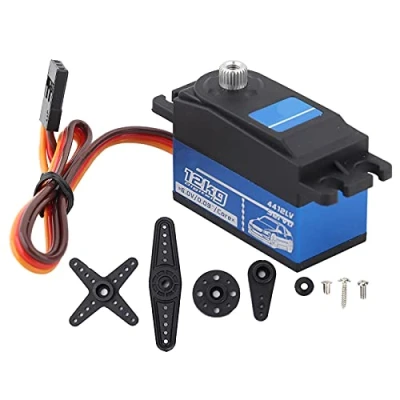 Immagine di Spt4412Lv,Servo Jx Low Profile,Spt4412Lv,Savox Sc 1251Mg,Spt4412Lv,Sc 1251Mg,Servo High Speed ​​1:10 Telecomando Drift Spt4412Lv 12Kg Servo Digitale Large Torsion Metal Gear per RV