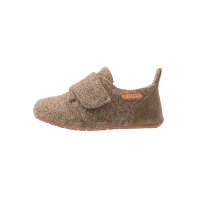 Immagine di Bisgaard HOME SHOE Pantofole per bambini, Taglia: 26, Camel Pelle e tessuto
