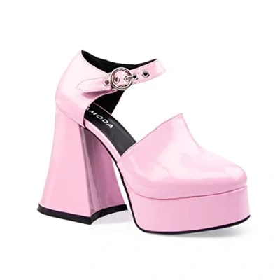 Immagine di LAMODA Uno in un milione, Scarpe da Corsa Donna, Brevetto Rosa, 41 EU