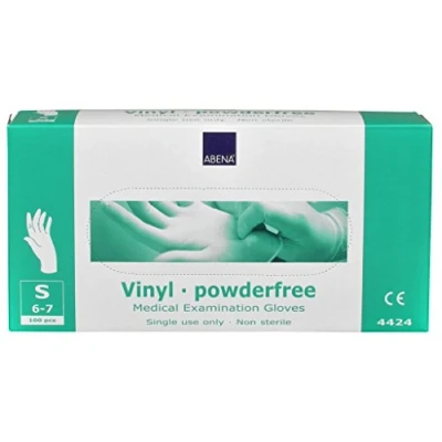 Immagine di Abena Guanti in vinile, piccoli, trasparenti