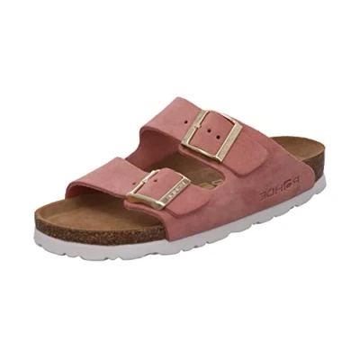 Immagine di Rohde Pantofole, Donna, Taglia: 37, Pink Pelle