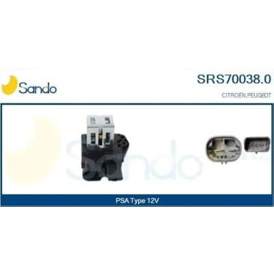 Immagine di SANDO SRS70038.0 Resistore addizionale, Elettromotore Ventola radiatore CITROËN: C5 III Station Wagon, C3 II, C2 Hatchback