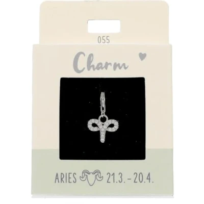 Immagine di Depesche 11785 055 Charms Express Yourself Ciondolo per collane e bracciali, Montone Argentato, Come Piccolo Regalo, Multicolore, Normal