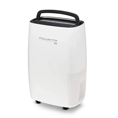 Immagine di Rowenta Intense Dry Compact DH4236 deumidificatore da 16 litri con modalità automatica di deumidificazione 3 programmi, funzione Linen Dry, filtro, compatto, silenzioso, colore bianco