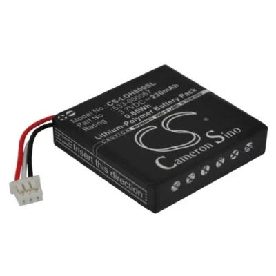 Immagine di CS LOH800SL Batterie 230mAh compatibile con [Logitech] H800 sostituisce 533 000067, AHB472625PST, L/N: 1109, 1110