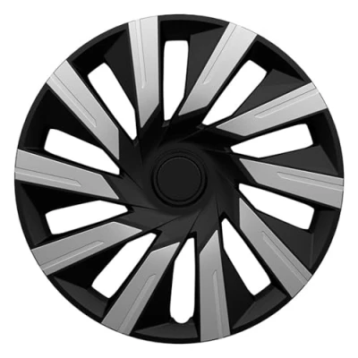 Immagine di J TEC Tecna J16552 Copricerchi 16Inch nero, argento