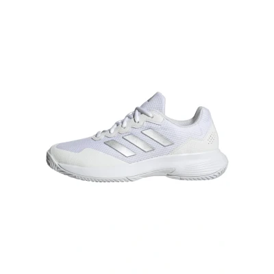 Immagine di adidas Performance Gamecourt 2 Multi Scarpe da tennis per tutte le superfici cloud white silver metallic white, Donna, Taglia: 36
