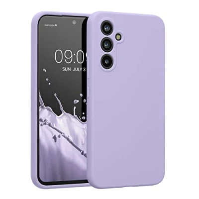 Immagine di kwmobile Custodia Compatibile con Samsung Galaxy A54 5G Cover Back Case per Smartphone in Silicone TPU Protezione Gommata lavanda