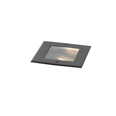 Immagine di Qazqa oneon Faretto da incasso terra Moderno 1 luce L 13 cm Nero Illuminazione esterna