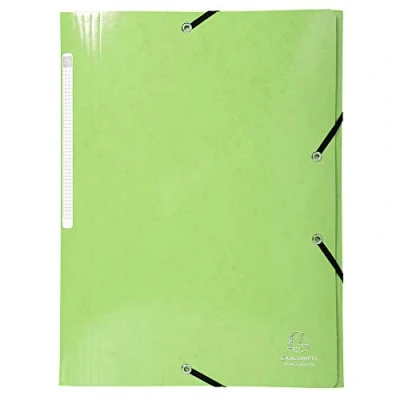 Immagine di Exacompta 55823E Cartella con elastici, Verde Anice, 1 pezzo