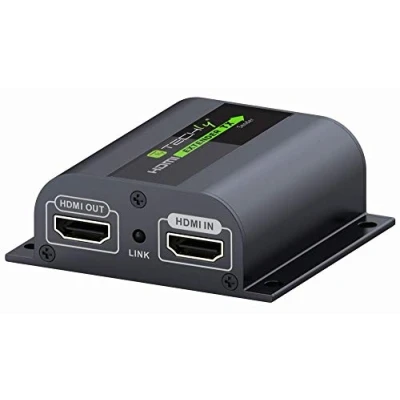 Immagine di Techly 020706 Extender Splitter HDMI con IR su Cavo Cat. 6 Fino a 60m Nero