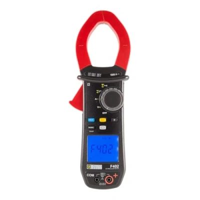 Immagine di Chauvin Arnoux F402 Pinza amperometrica digitale Protetto contro spruzzi dacqua (IP54) CAT III 1500 V, IV 1000 V Display (Counts): 10000
