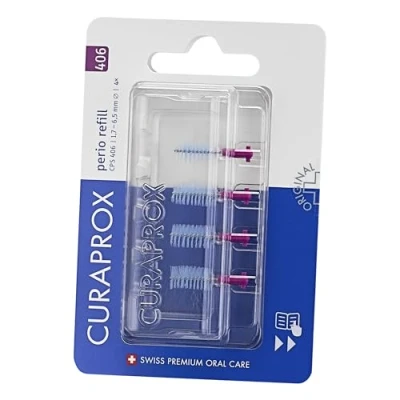 Immagine di Curaprox CPS 406 Perio Refill 4X Fucsia