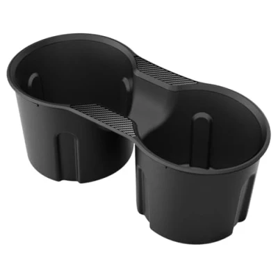 Immagine di Spigen Tesla Model Y ( 2024) e 3 (2021 2023) Console Centrale Portabicchieri Inserto, Presa Rilassata Progettato per Gli Accessori Carbon Edition
