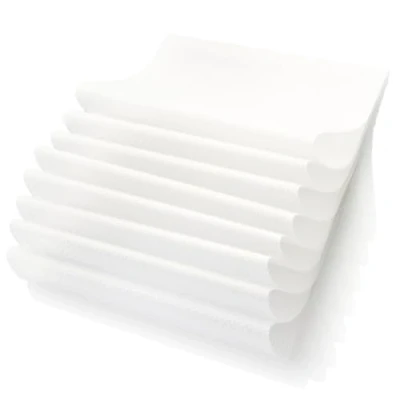 Immagine di COM FOUR® 8x tappetino per frigorifero tappetini antiscivolo antibatterici rimuovono umidità e odori inserto tagliabile (trasparente)
