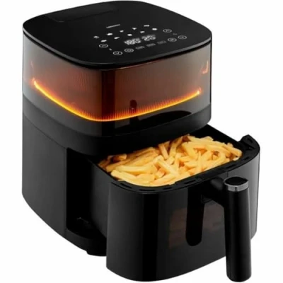 Immagine di MEDION Friggitrice ad aria X10 XL (MD11780), da 5 L, litri con 10 programmi automatici, Air fryer funzione di nebulizzazione dell&#039;acqua
