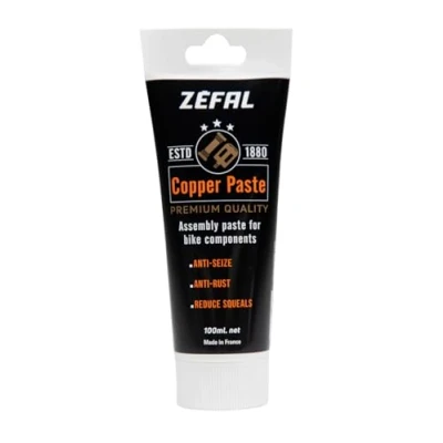 Immagine di ZEFAL Copper Paste Grasso per Assemblaggio Bici al Rame Antigrippaggio 100ml
