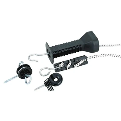 Immagine di Impuls Maniglia per cancello Set zip elastica One Size nero/gs