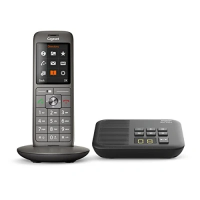 Immagine di Gigaset CL660A Analog/DECT telephone Identificatore di chiamata Grigio [Versione Francia]