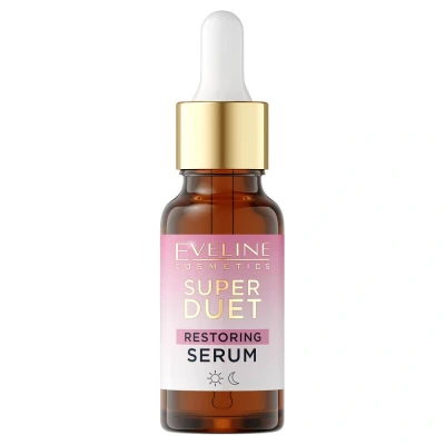 Immagine di NoName, Siero viso, Eveline Super Duet Restoring Serum 5% Ceramides Vitamin E Complex 18ml (18 ml)