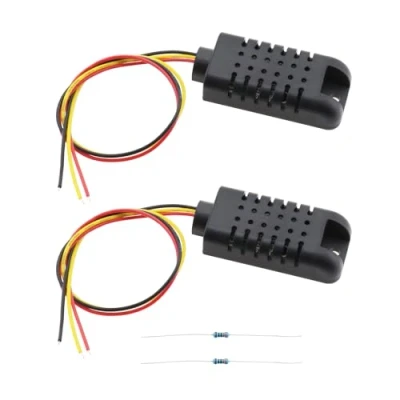 Immagine di VGOL 2Pcs DHT21 AM2301 AM2301A Capacitivo Digitale Sensore di Temperatura Umidità Modulo 3.3 5V DC per Regolatore Apparecchiature Test