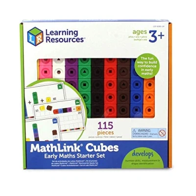 Immagine di Learning Resources Set di attività con cubi Mathlink
