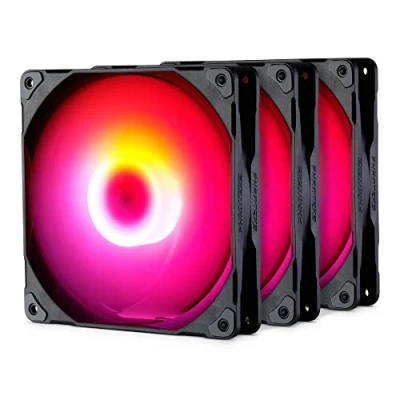 Immagine di Phanteks M25 PWM D RGB Fan 140 mm Ventola per PC case Nero (L x A P) 25