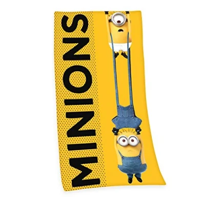 Immagine di Herding Minions 2 Asciugamano in velluto, Cotone, Multicolore, 75 x 150 cm