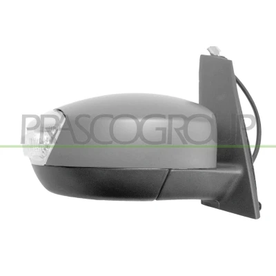 Immagine di Specchio retrovisore esterno Prasco Premium FD7197313P Dx con la prima mano elettrico termico, convesso, senza tinta FORD: C Max 2