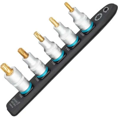 Immagine di Hazet 992T SR/5 TORX interno Striscia di connessione 5 parti Quadrata , 1/2 (12.5 mm)