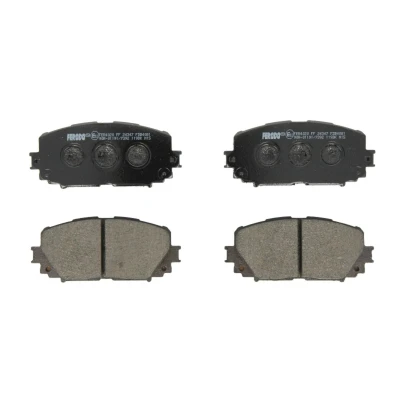 Immagine di FERODO PREMIER ECO FRICTION FDB4081 Kit pastiglie freno Non predisposto per contatto segnalazione usura senza accessori TOYOTA: Yaris II Hatchback
