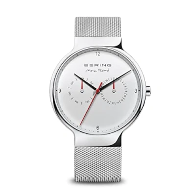 Immagine di BERING Uomo Analogico Quarzo Max RenÃ Orologio con Cinturino in Acciaio inossidabile e Vetro zaffiro 15542 004