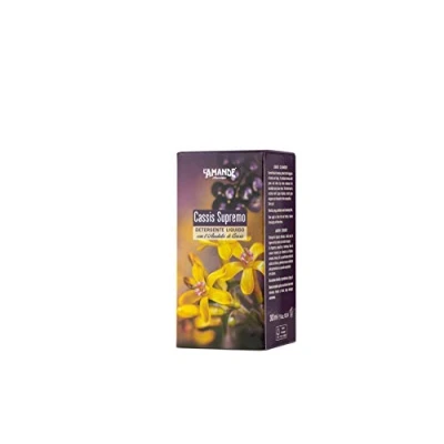 Immagine di L&#039;AMANDE Sapone Liquido Mani e Corpo Fresco Delicato, Bagnoschiuma Gel Detergente Nutriente Idratante, Docciaschiuma Naturale dalle Note Verdi Agrumate Cassis Supremo, 300 ml