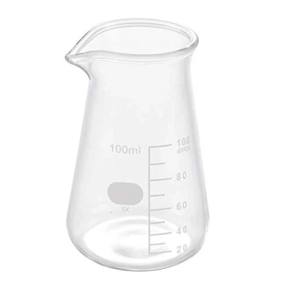 Immagine di Misurino in Vetro 3.38Oz,Misurino Graduato Caraffa Graduata Bicchiere Brocca per Schiumare Caffè Latte Espresso Art Liquidi