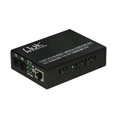 Immagine di Link LKMCSM Media Converter Rj45 Fibra Ottica Sc 10/100 Base T a 100Base Fx, Singlemode 1310Nm