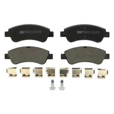 Immagine di FERODO PREMIER ECO FRICTION FDB4066 Kit pastiglie freno Non predisposto per contatto segnalazione usura con bulloni pinza accessori
