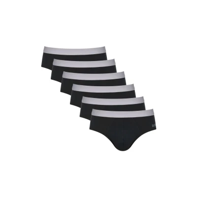 Immagine di Sloggi GO ABC 2 0 6P Slip, Uomo, Taglia: Small, Black