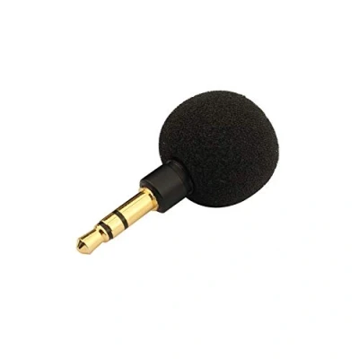 Immagine di Futheda Mini microfono a condensatore, 3,5 mm, con uscita per smartphone e cellulare