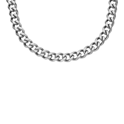 Immagine di Fossil Collana silvercoloured, Uomo, Taglia: One Size, Silver coloured