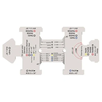 Immagine di Fsa, Spare Part Headset Guide 1&quot; 1 Unisex Adulto, Nero, TU EU