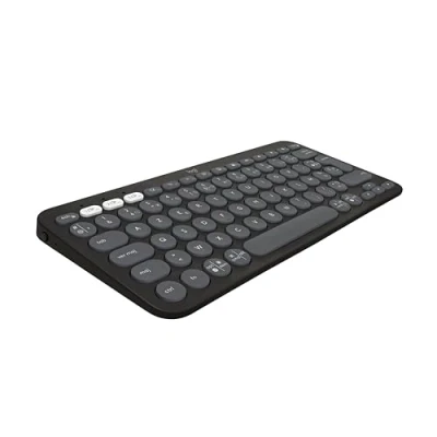 Immagine di Logitech Pebble Keys 2 K380s QWERTY US International Layout, Graphite