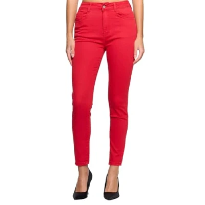 Immagine di Elara Highwaist Jeans Skinny Fit, Donna, Taglia: 46, Rot