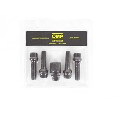 Immagine di OMP Set Di 4 Viti Antifurto Cerchi M12X1.25 Lunghezza Filettata 40Mm Forma Conica