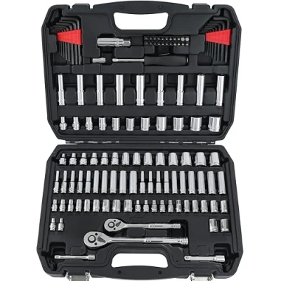 Immagine di Amazon Basics Set di chiavi a bussola (123 pezzi)