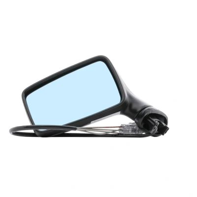 Immagine di Specchio retrovisore esterno Tyc 302 0002 Sx nero Regolazione:comando cavo flessibile, piano, tonalità blu AUDI: 80 B4 Sedan