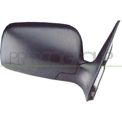 Immagine di Specchio retrovisore esterno Prasco SK3207303 Dx nero elettrico termico, Piccolo alloggiamento specchio, convesso SKODA: Fabia 1 Combi
