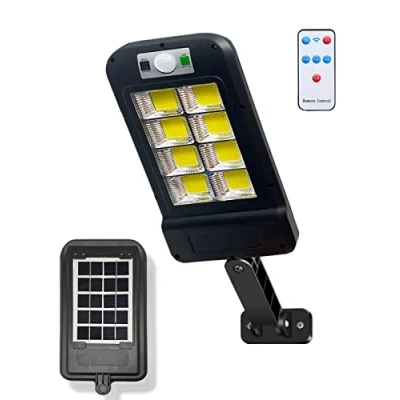 Immagine di MAGIC SELECT Lampione Solare 160LEDs con Sensore di Movimento. Lampada a LED da Esterno. Lampadina IP65 Impermeabile per Giardino, Terrazzo, Ingresso, Garage.