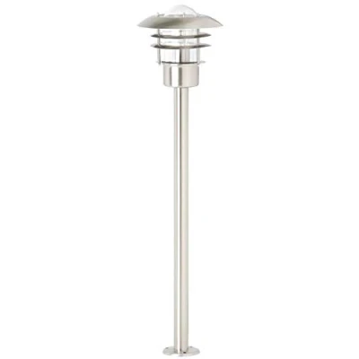Immagine di Brilliant 45785/82 Terrence Lampada da terra per esterni LED (monocolore) E27 60 W acciaio inox