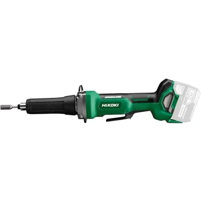 Immagine di HiKOKI Smerigliatrice dritta a batteria con interruttore paddle GP18DB (18 V, motore brushless, pinza di serraggio Ø: 6 mm, collo mandrino: 40 velocità vuoto: 7000 29000 min 1) accessorio in