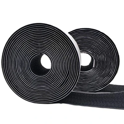 Immagine di Eroilor Nastro autoadesivo a strappo lungo 5 metri (16,4 piedi) di larghezza 50 mm (2 pollici) Nero
